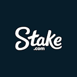 stake.com written in white on black background